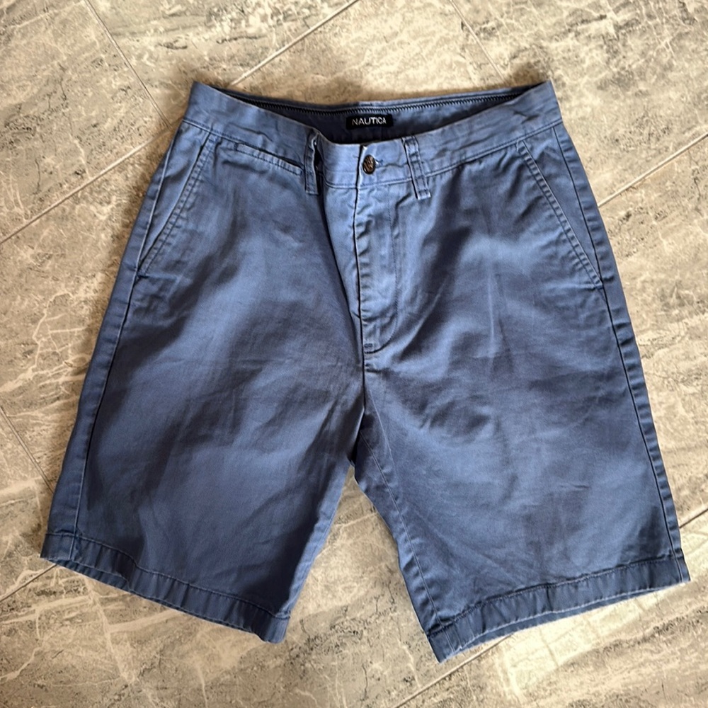 Nautica blue shorts size 30